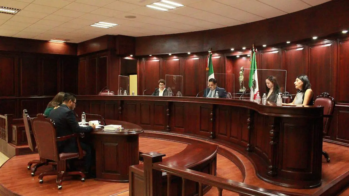 Sesión del Tribunal de Justicia Electoral de Zacatecas